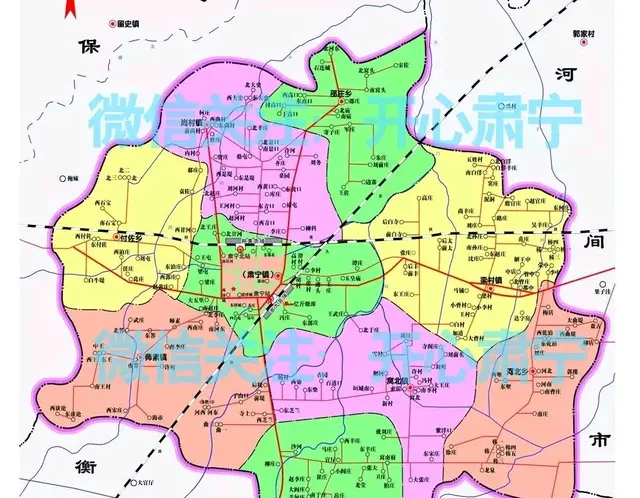 河间与肃宁老地图里的村庄变迁