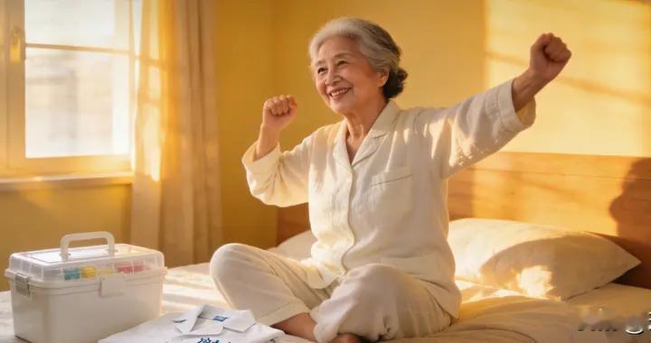 退休护士长说：中老年人早起做这2个动作，比吃药还管用