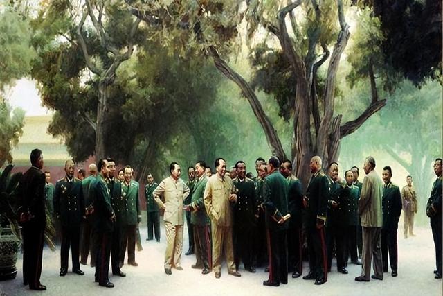 毛泽东主席和共和国的将帅们