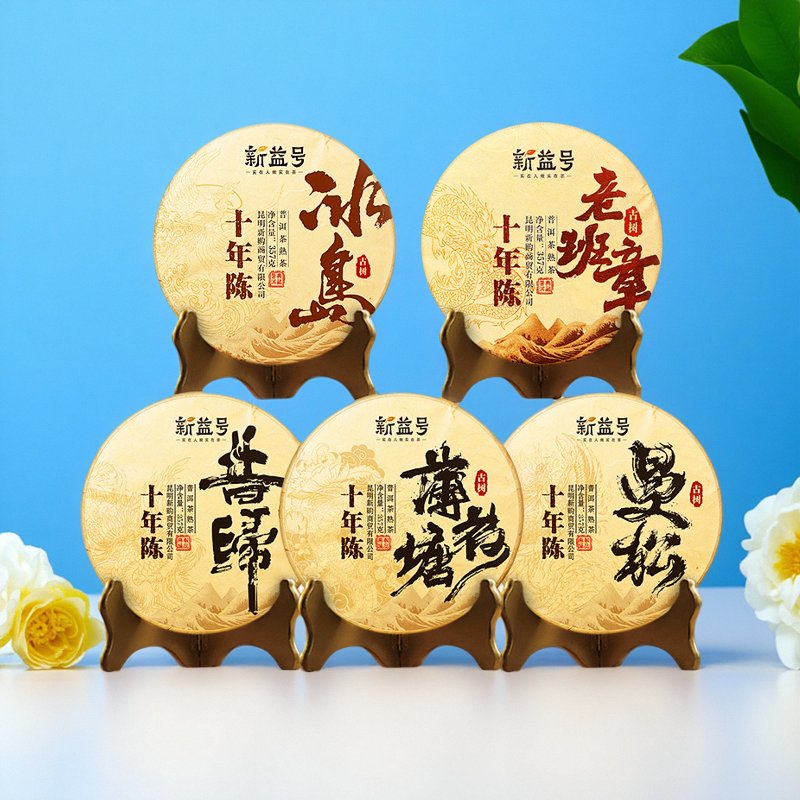 十年陈老熟茶组合，一次品鉴~