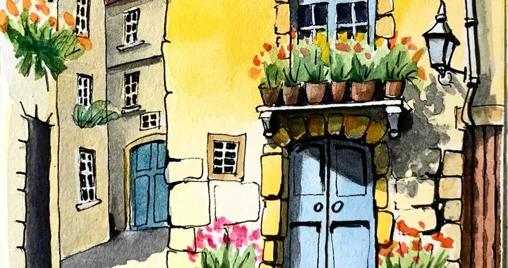 自学画爽了！1238幅，没有“废画”，她让2.2W人羡慕：潦草且惊艳