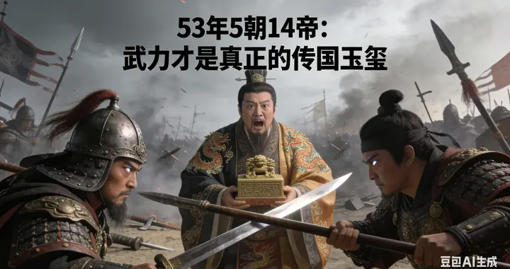 53年5朝14帝：武力才是五代十国真正的“传国玉玺”