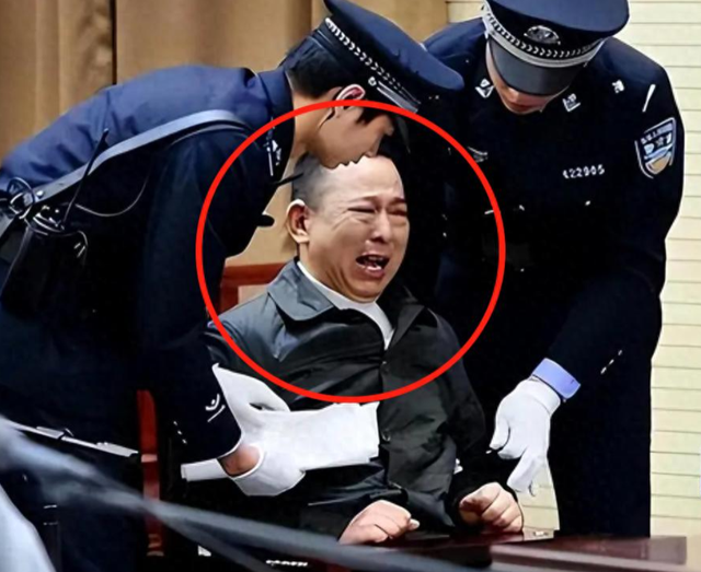 2015年,四川刘汉被判死刑,押到火葬场抬进执行车,临死前神情恍惚