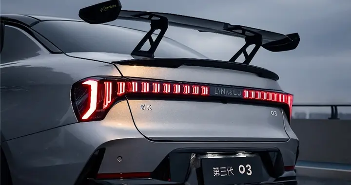 不止于帅！第三代领克03大尾翼版，尾翼玩出多种新花样