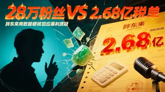 28万粉丝网红质疑玉石暴利，胖东来用2.68亿税单回应