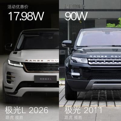 阿源说车：15年前 路虎极光算上加价落地
