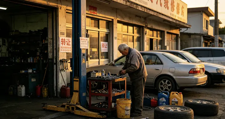 万万没想到！电车没干翻油车，反倒大批汽修店关门转让。