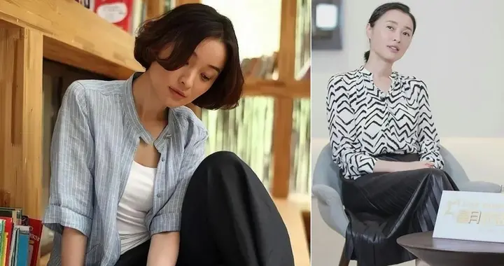别再扮嫩了！学54岁的“吴越”这样打扮，时髦显气质，美得多高级