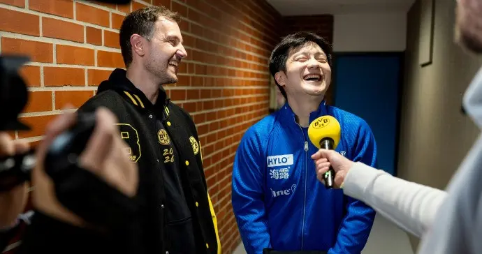 大家发现没，樊振东加盟杜塞尔多夫根本不是心血来潮，答案很明显