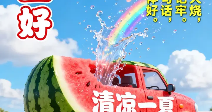 早安❤️愿你的每个日子都像冰镇汽水，冒着泡泡，甜到心底！