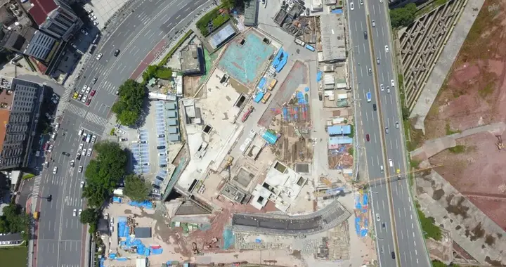 广州地铁12号线项目赤岗站附属结构分部工程顺利验收