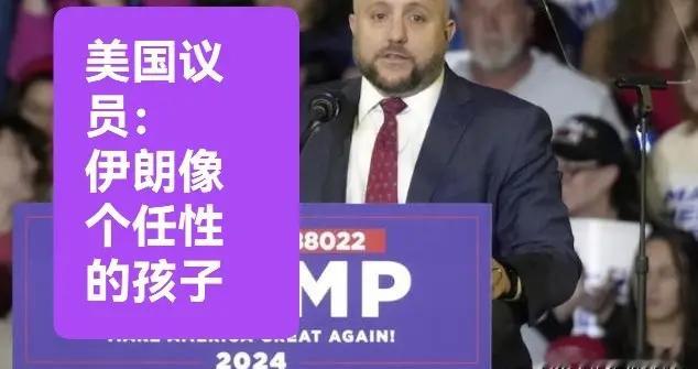 美议员：伊朗像个任性的孩子