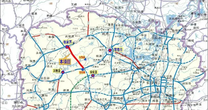 2026年，和怀化有关的高速公路有6条，全国罕见，来看看是哪六条
