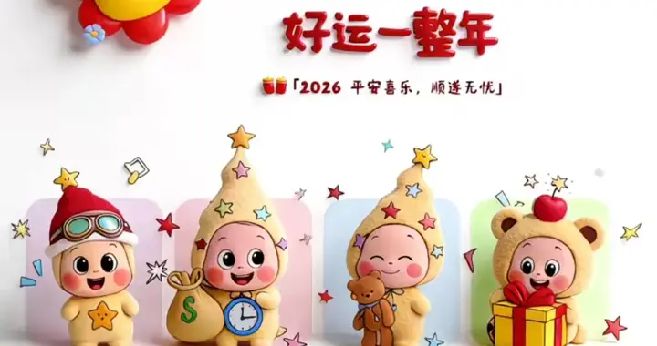 2026好运新年背景图挑一张吧❤️