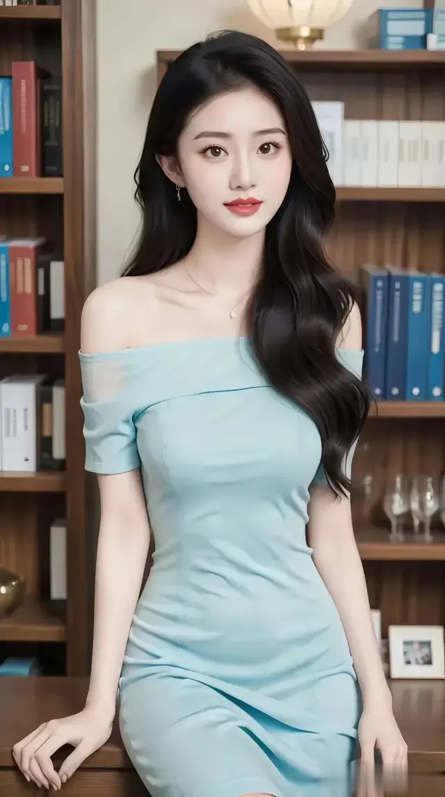 美女壁纸‖ 优雅气质淑女，书香气息满满