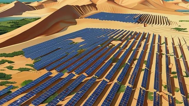 侠女论财经：有人测算过，要是把新疆沙漠全