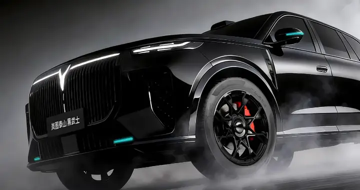 岚图泰山黑武士正式亮相！一身黑化设计，内饰呈现高阶质感