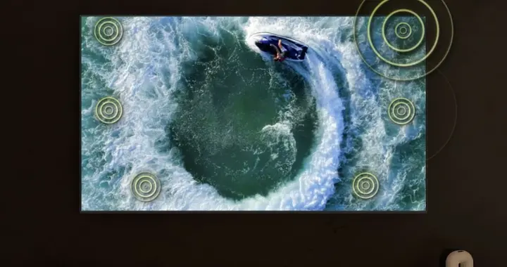 三星大屏电视让客厅化身影院、游戏厅与艺术馆