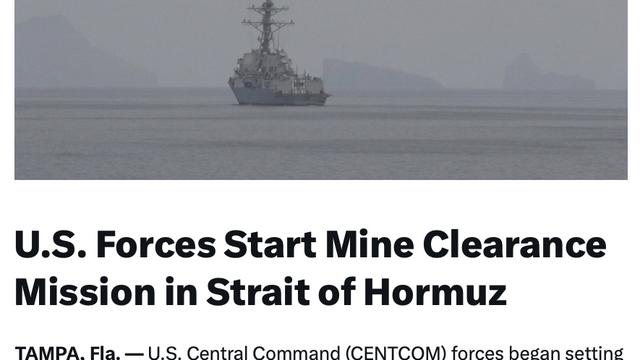 小辰财经：【琅河财经】刚刚：美国中央司令