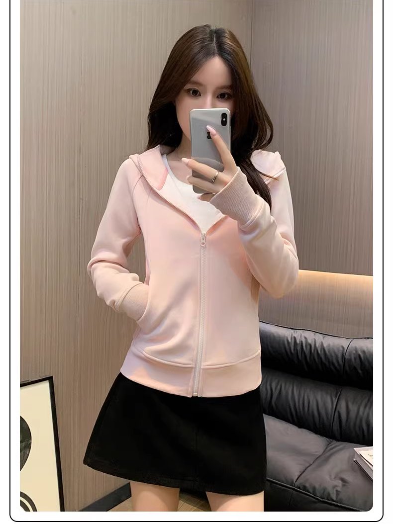 瑜伽外套女春秋新款修身佰搭