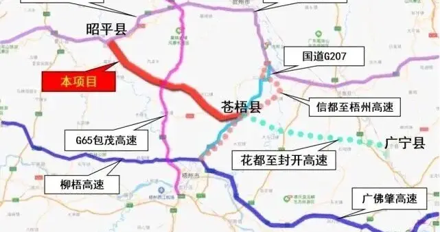 全长720公里交通大动脉！惠及广西三大城市！通三段，还差这三段