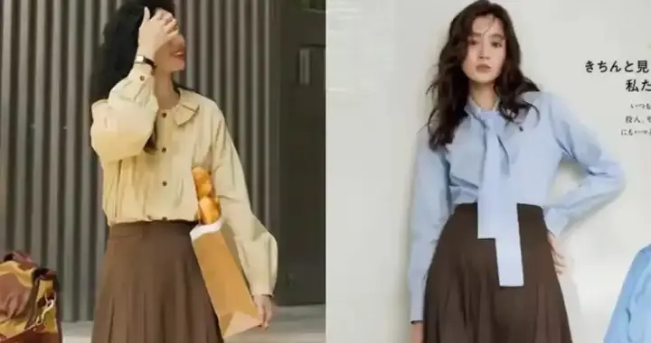 半裙穿对了真显贵，四种搭法轻松切换，气质直接拉满