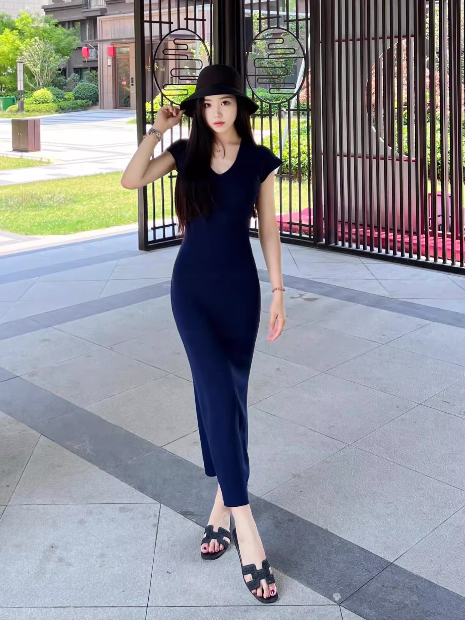 超好看独特漂亮裙子巨好看的长款辣妹性感