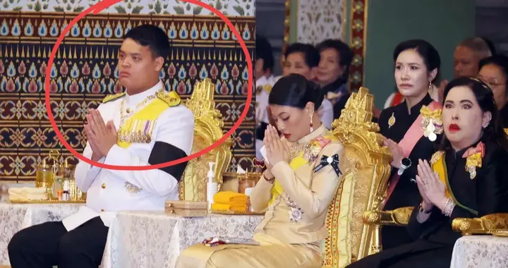 费心难两全！诗妮娜贵妃与提帮功王子同框，王子神态惹多方争议