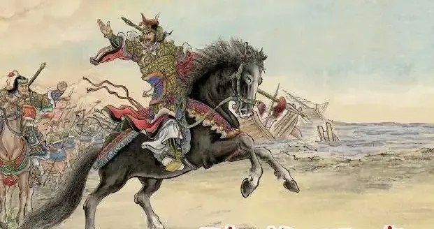 野史中的项羽跨马渡江东，楚汉江山又起风雨