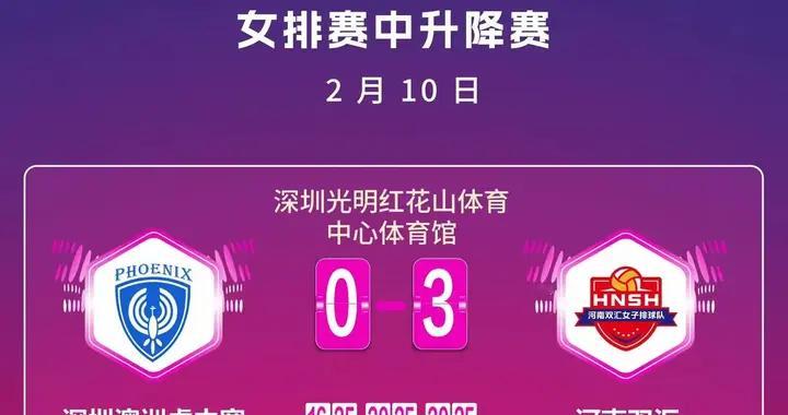 河南女排两场三比零成功守住A组位置