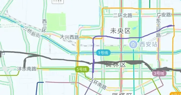西安地铁6号线必须拆分！西稍门设换乘站，破解全城通勤堵点