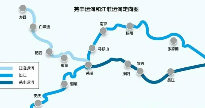 中国十大运河：芜申运河