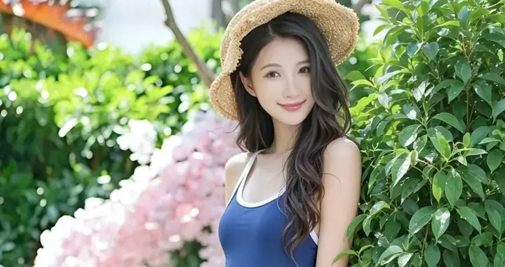 露露花园泳装写真｜夏日清凉，氛围感绝了