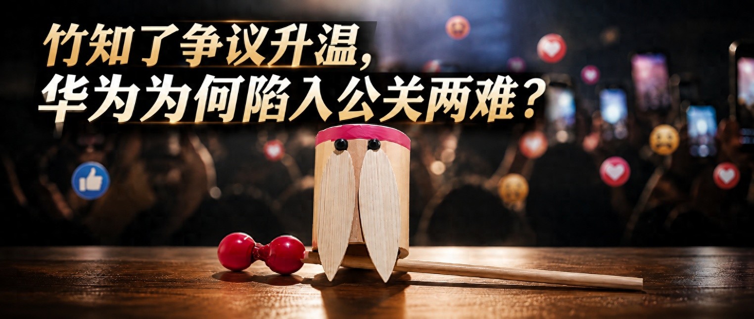 竹知了争议升温，华为为何陷入公关两难？