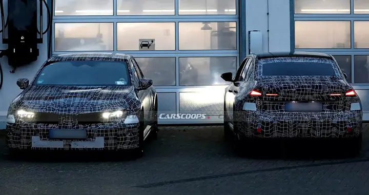 全新宝马3系与i3同框谍照曝光，设计趋同但细节迥异