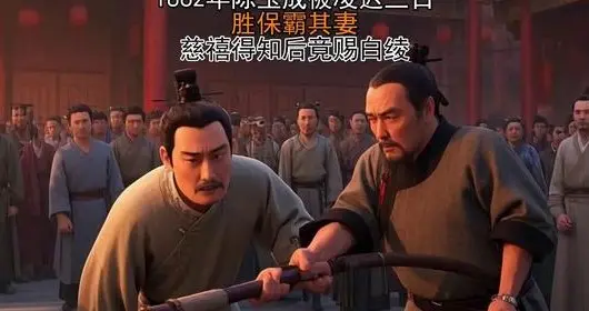 陈玉成凌迟三天身亡，清军将领霸占其妻，慈禧得知后说：令其自尽