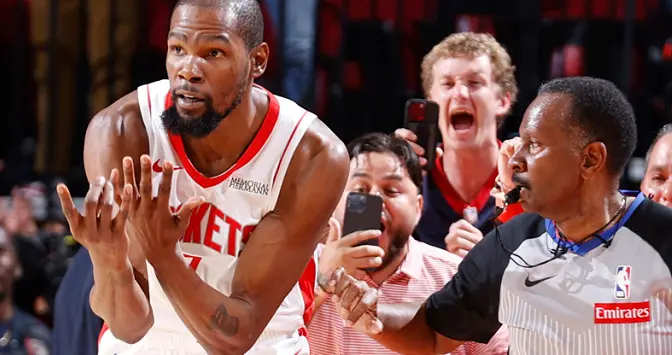 23分14助攻4断0失误！24分18板！火箭二少生涯之夜，KD超越乔丹