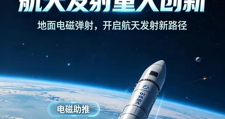 我国正在开辟用“电磁弹射”取代第一级火箭的航天发射全新路径！