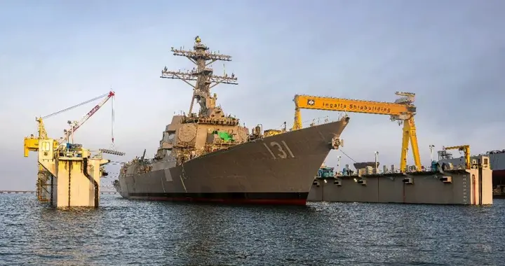 最新一艘阿利·伯克级驱逐舰下水！