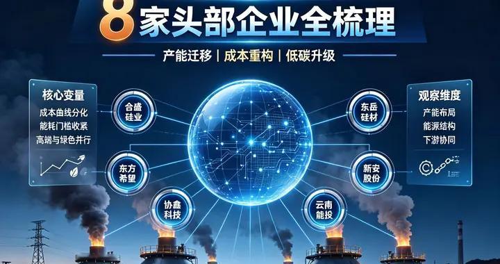 工业硅产业大变局，8家头部企业全梳理