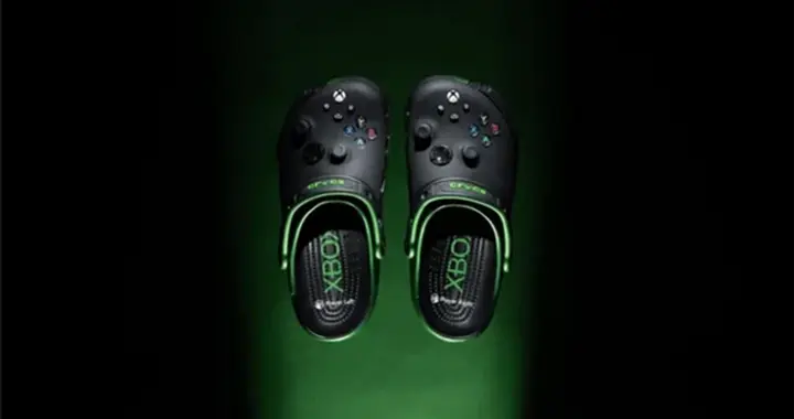 微软把Xbox手柄穿在脚上？限量洞洞鞋卖爆了，玩家却吵翻天！