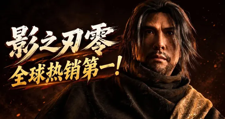 甄子丹参与武侠3A《影之刃零》预售爆火，登顶全球热销榜