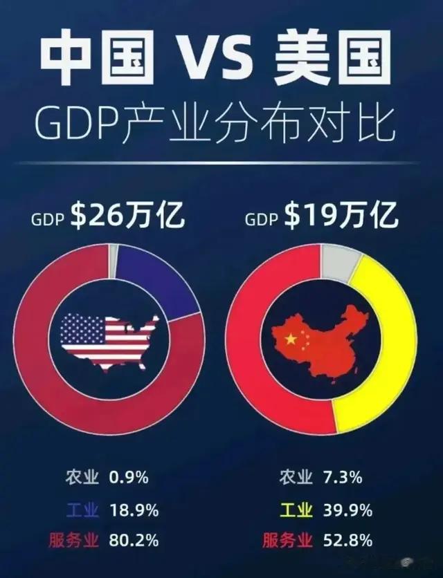 美国痛苦类GDP高，中国不能和他们比高低