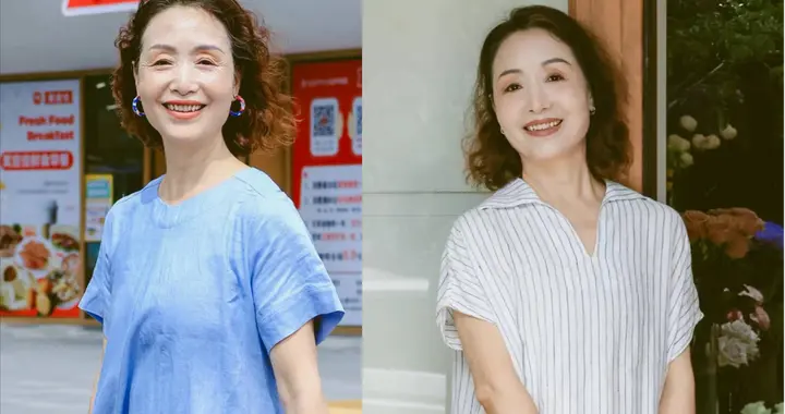 60岁女人穿搭：夏天该穿新款？我穿旧球鞋去买菜，不是舍不得换