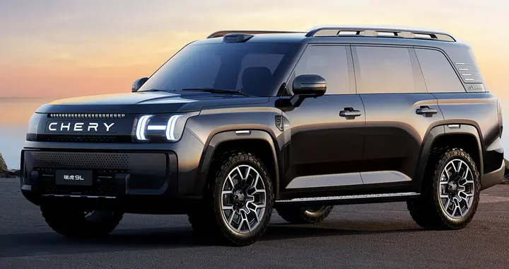 奇瑞全新中大型方盒子SUV，瑞虎9L前瞻，车长超5米，三电机+四驱