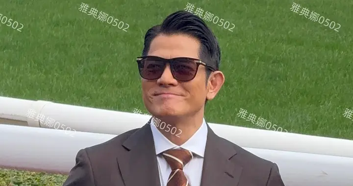 大年初三香港沙田马场偶遇郭富城，60岁的他本人好靓仔越老越有型