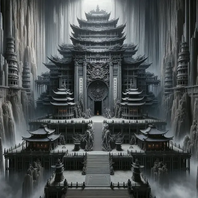 中国神话—地府篇—罗酆六天—恬昭罪气天宫