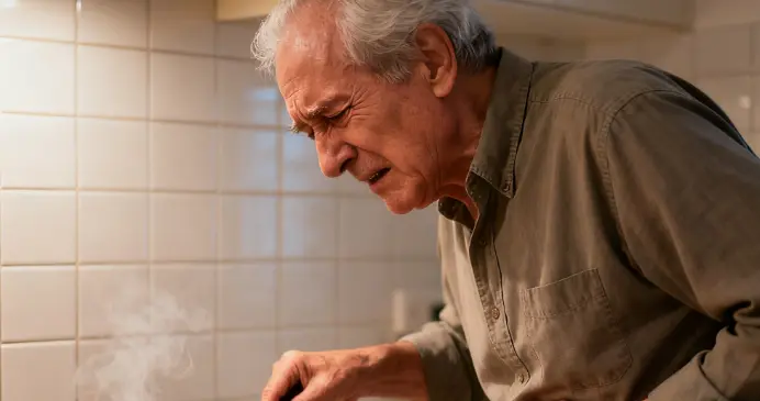 腹胀呕吐或是直肠脱垂信号，很多人误认为是消化不良，千万别忽视