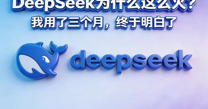 DeepSeek为什么这么火？我用了三个月，终于明白了