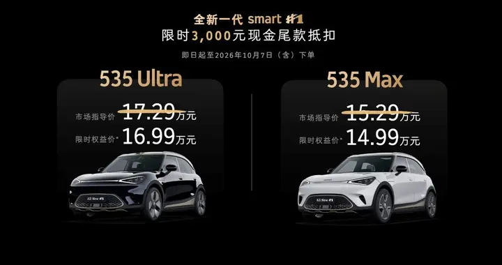 搭载量子级AI电子电气架构,全新一代smart精灵1号启用超强大脑